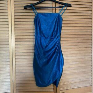 Honey & Rosie ruched mini dress